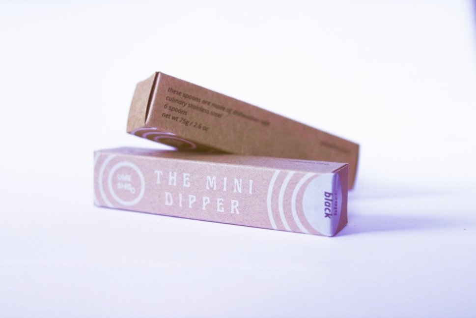 Black Mini Dipper (6-Pack) - Blackbird Infoshop