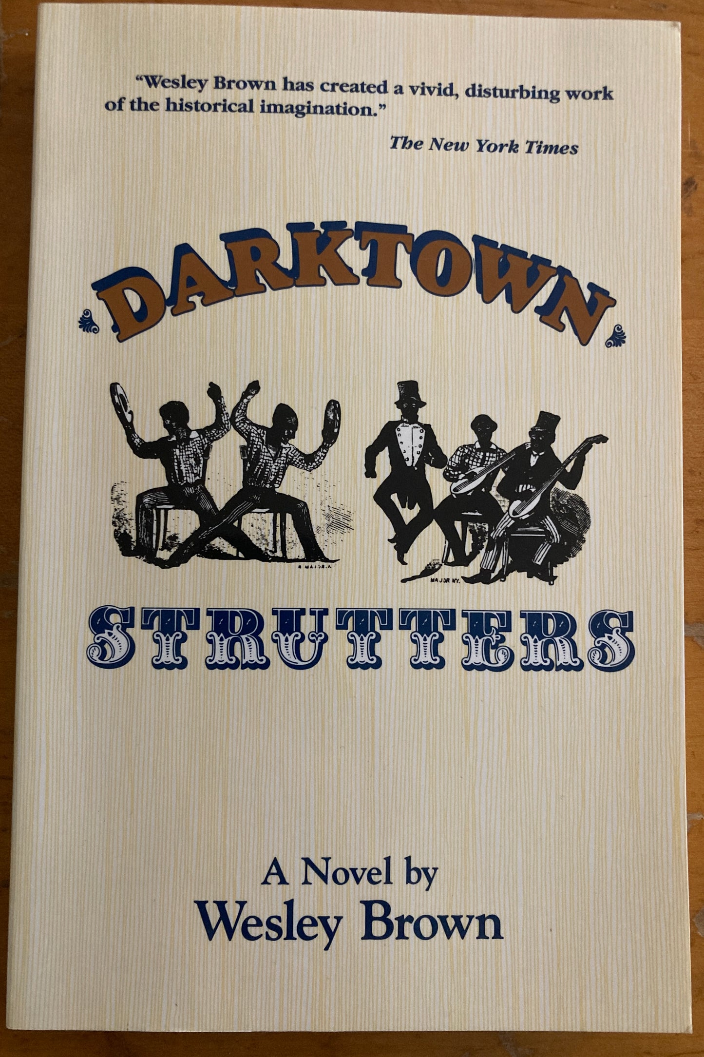 Wesley Brown, Darktown Strutters, signed.