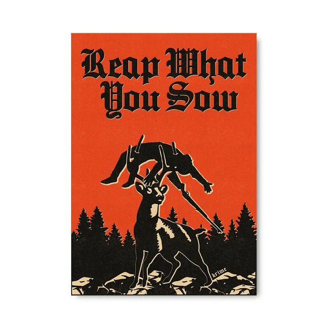KRIME Poster: Reap What You Sow