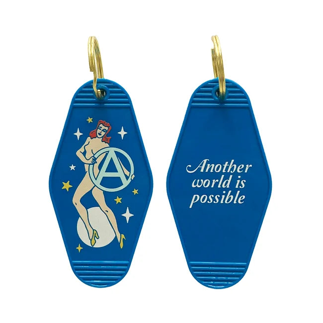 Another World is Possible Keychain