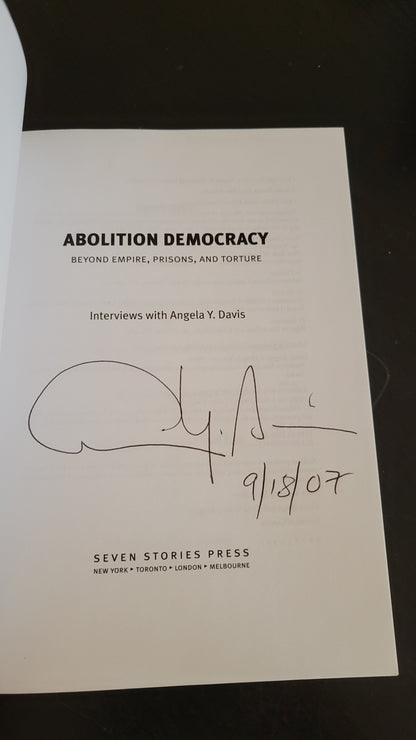 Abolition Democracy: Beyond Empire, Prisons, and Torture