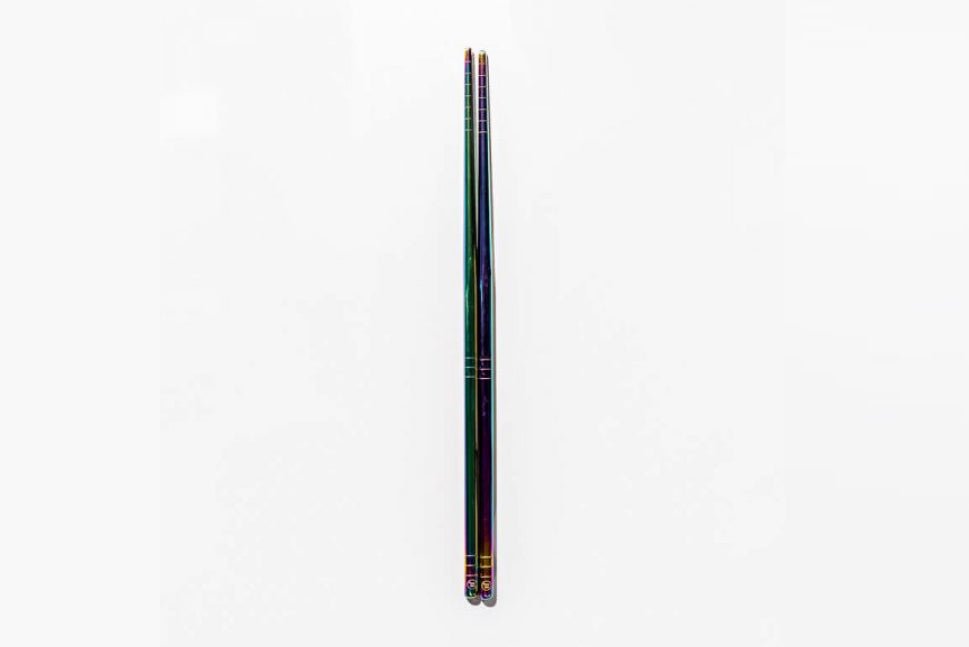 Rainbow SS Chopsticks (1-Pair) - Blackbird Infoshop